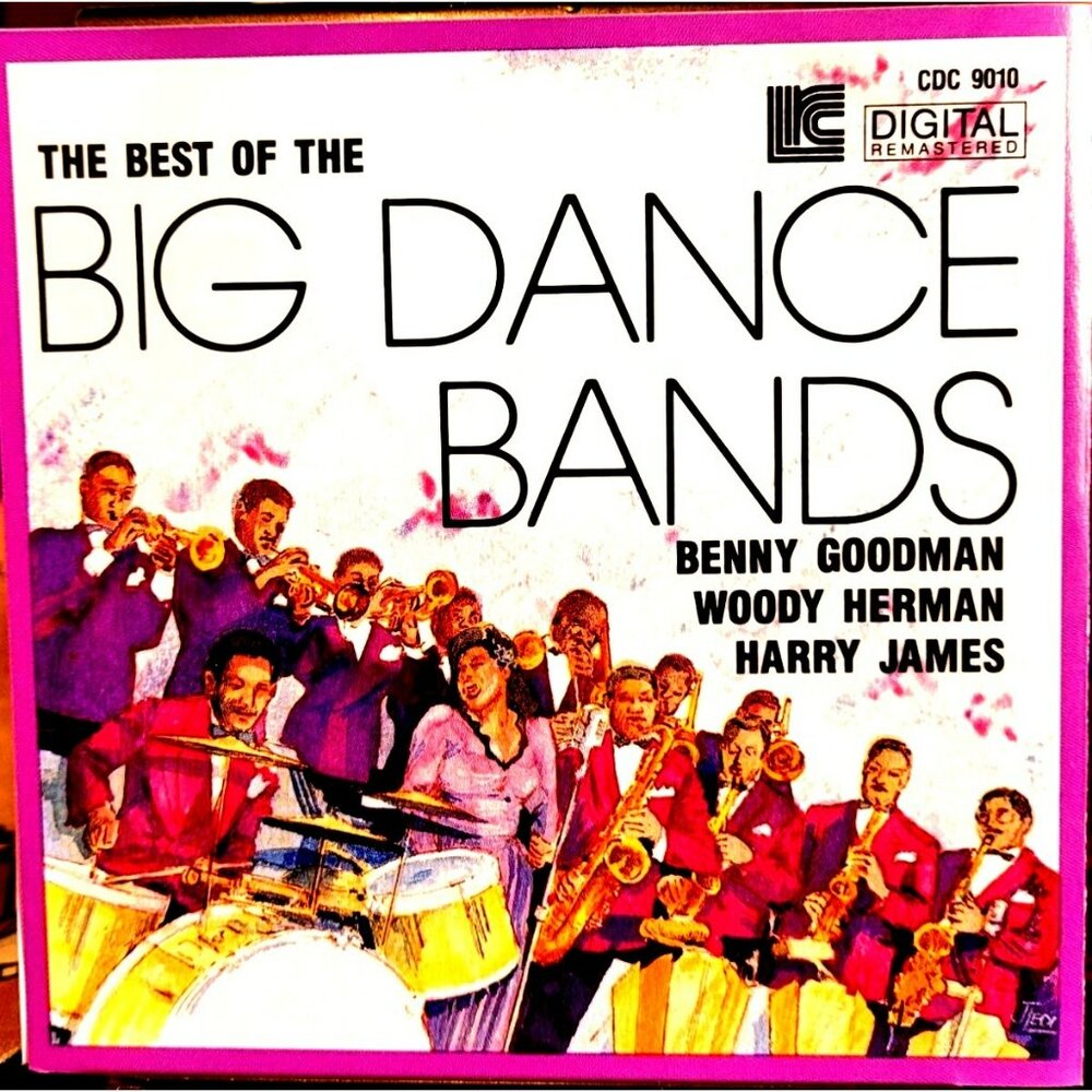 Big Dance Bands CD 1990 Benny Goodman Woody Herman Harry James 37214cd